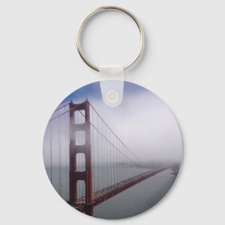 Mooie Golden Gate Bridge in de mist sleutelhanger