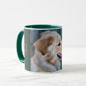 Mooie Golden Retriever Mok (Voorkant links)