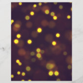 Mooie Golden Sparkles verkoop promotie Flyer (Achterkant)