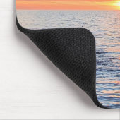Mooie Golden Sunset Custom Name Muismat (Hoek)