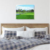 Mooie golfbaan Wall Art Set Canvas Afdruk (Insitu (Slaapkamer))