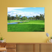 Mooie golfbaan Wall Art Set Canvas Afdruk (Insitu (Woonkamer))