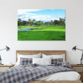 Mooie golfbaan Wall Art Set Canvas Afdruk (Insitu (Slaapkamer))