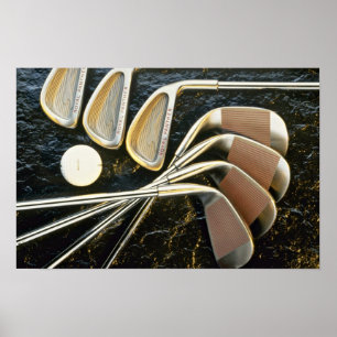 Mooie Golfclubs Poster
