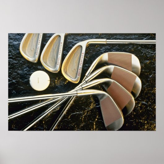 Mooie Golfclubs Poster (Voorkant)