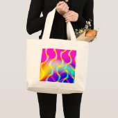 Mooie golven - Gepersonaliseerd Grote Tote Bag (Voorkant (product))