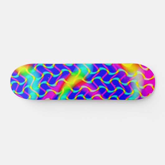 Mooie golven persoonlijk skateboard (Horizontaal)