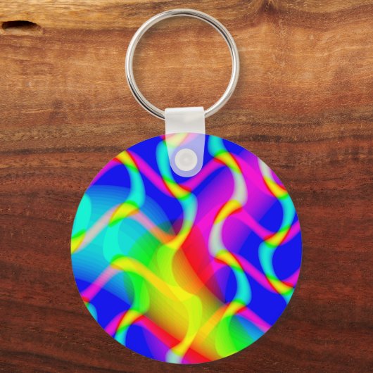 Mooie golven sleutelhanger (Voorkant)