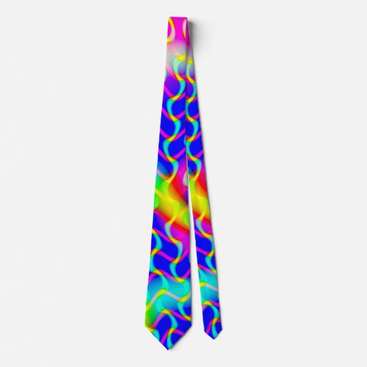 Mooie golven stropdas (Voorkant)