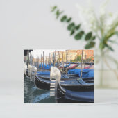 Mooie gondels! briefkaart (Staand voorkant)