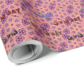 Mooie GOOD DAY ORANJE MANDALA Cadeaupapier (Rol Hoek)