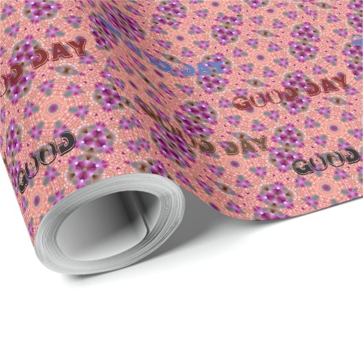 Mooie GOOD DAY ORANJE MANDALA Cadeaupapier (Rol Hoek)