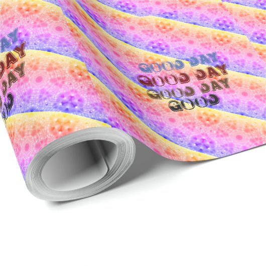 Mooie GOOD DAY RED PINK MANDALA Cadeaupapier (Rol Hoek)