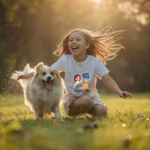 Mooie “Good Vibes” Team T-Shirt met eigen tekst