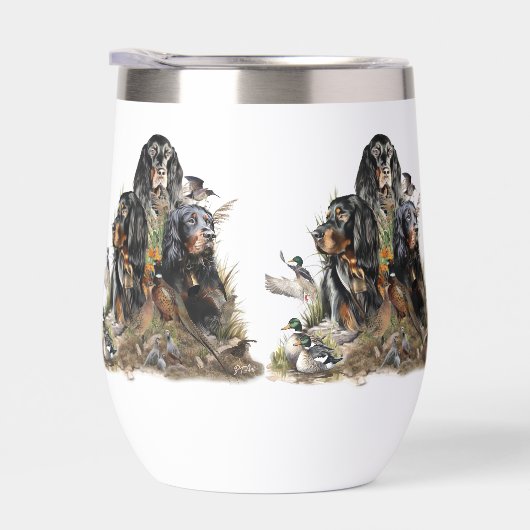 Mooie Gordon Setter , Art (Rechts)