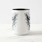 Mooie gotische vrouw mok (Midden)