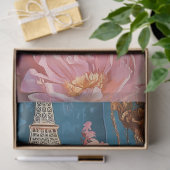 Mooie gotische waterspuwer Eiffeltoren decoupage  Tissuepapier (Geschenk)