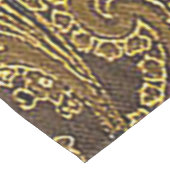 Mooie goud-bruine katoenen tafelkleed (Gekanteld)