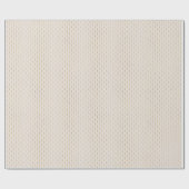 Mooie Goud/Cream Kerstmis Cadeaupapier (Vlak)