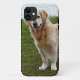 Mooie Goud Retriever Hond Staand iPhone 11 Hoesje