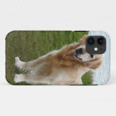 Mooie Goud Retriever Hond Staand Case-Mate iPhone Case (Achterkant (horizontaal))