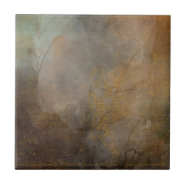 Mooie goudbruine huis tegels tegeltje