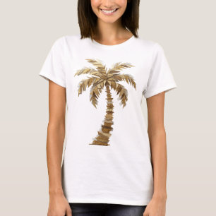 Mooie gouden ABSTRACTE KUNST Modeprint v2 T-shirt