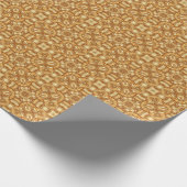 Mooie gouden abstracte patroon cadeaupapier (Hoek)