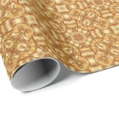 Mooie gouden abstracte patroon cadeaupapier (Rol Hoek)