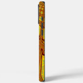 Mooie Gouden Bruin Afrikaanse Tribal Print vector Case-Mate iPhone Case (Achterkant / Links)