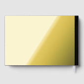 Mooie gouden folie foto/gastenboek gastenboek (Achterkant)