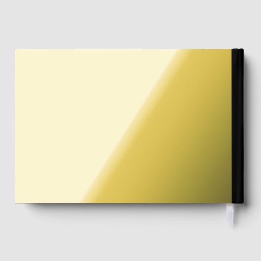 Mooie gouden folie foto/gastenboek gastenboek (Achterkant)