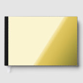 Mooie gouden folie foto/gastenboek gastenboek (Voorkant)