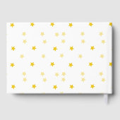 Mooie gouden folie herinneringen foto / gastenboek (Achterkant)