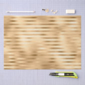 Mooie gouden gestreepte trouw tissuepapier (Craft)