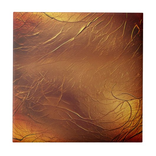 Mooie gouden huis tegels tegeltje (Voorkant)