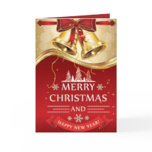 Mooie gouden kerstcellen met rode boer