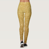 Mooie gouden Leggings (Achterkant)