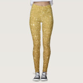 Mooie gouden Leggings (Voorkant)