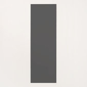 Mooie gouden Lotus Bloem Illustratie Grijs Yogamat (Achterkant)