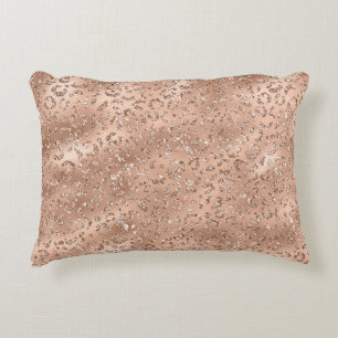 Mooie Gouden Luipaard Cheeta Print Patroon Accent Kussen