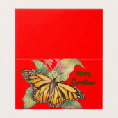 Mooie gouden patrouillavlinder kaart (Buitenkant ongevouwen)