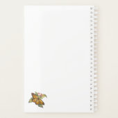 Mooie gouden patrouillavlinder planner (Achterkant)