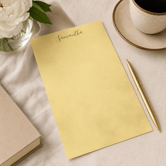 Mooie Gouden Perkament Briefpapier