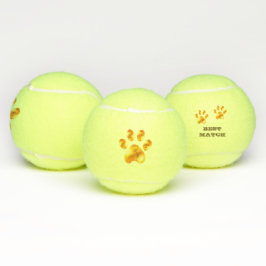 Mooie Gouden Pootjes Tennisballen