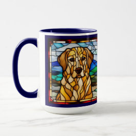 Mooie gouden retriever koffiemok mok