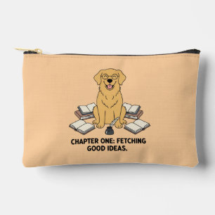 Mooie Gouden Retriever Schrijver Boekliefhebber Ac Etui