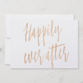 Mooie gouden roos "Gelukkig ooit daarna" (Voorkant)