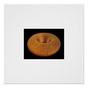 Mooie gouden torus perfect poster