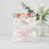 Mooie gouden Unicorn Pegasus-budget voor kinderen (Staand voorkant)